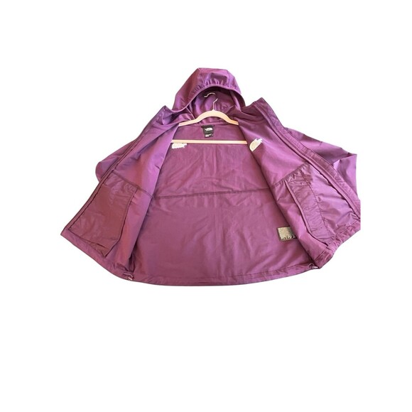 North Face Jacket Adult Small S Currant Purple Easy Wind Full-Zip Jacket EUC - Picture 13 of 14